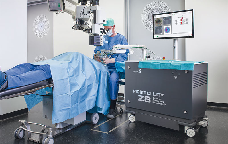 Femtosekundenlaser Ziemer FEMTO LDV Z8