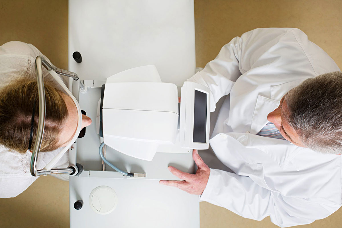 Astigmatismus kann nur von einem Augenarzt diagnostiziert werden